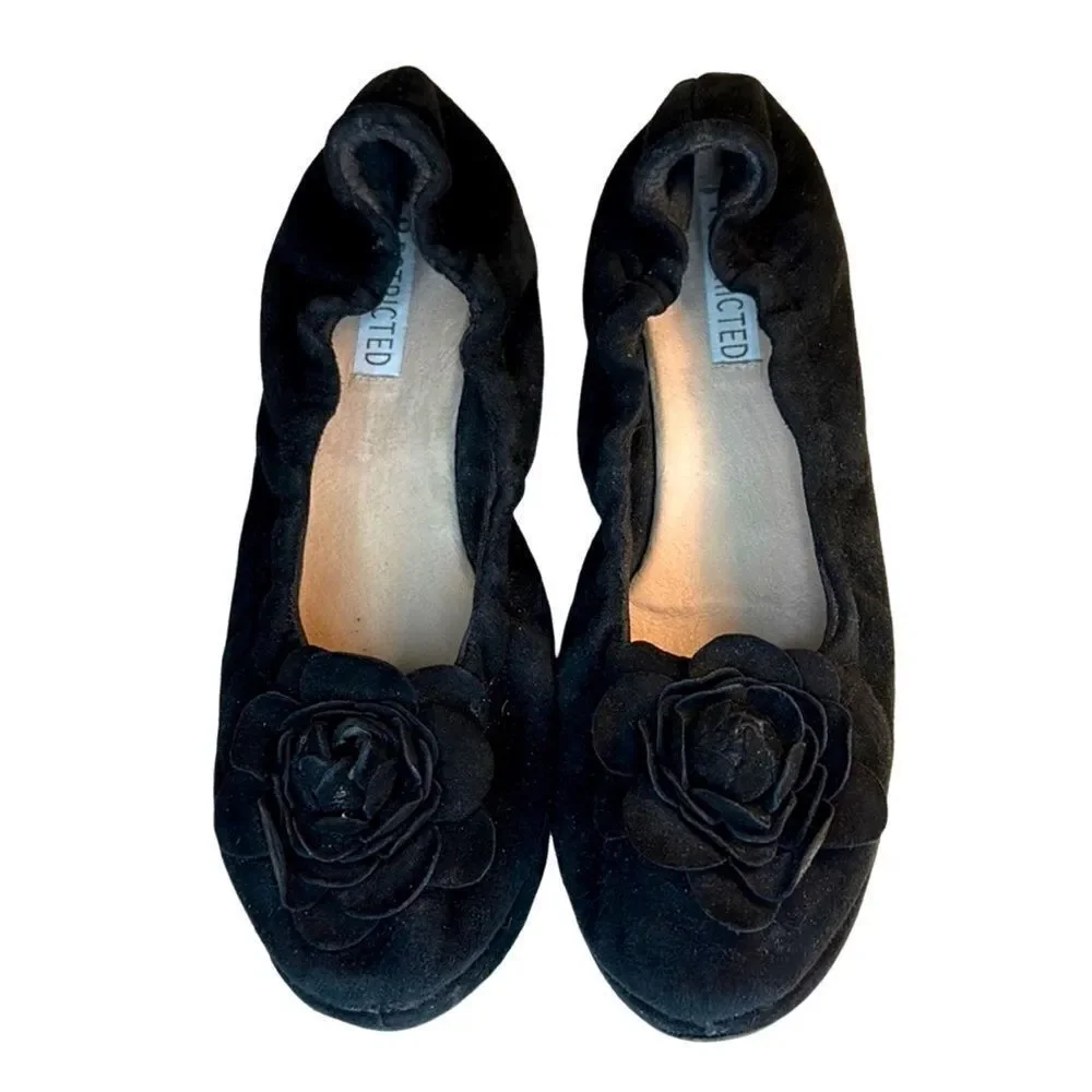 Restricted Delilah Suede platform wedges